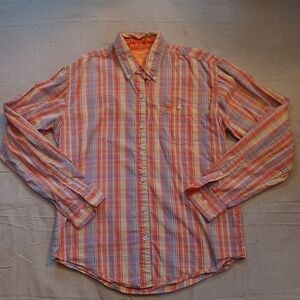 Twenty X Multicolor Plaid Button Down Shirt Women's Size Small